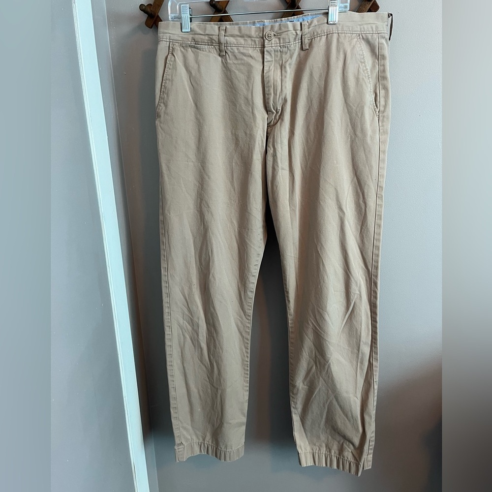 J. Crew Factory The Sutton Khaki Pants Men's Size 36X32 Khakis Chinos Office Job